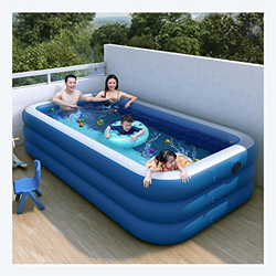 Piscina Piscina Infantil Al Aire Libre, Piscina Inflable Portátil, Piscina De Jardín Duradera (Size : 210x145x60cm) en oferta