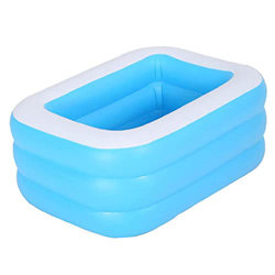 fedsjuihyg Inflable Piscina Rectangular Espesado Piscina para niños de jardín al Aire Libre del Patio Trasero de Verano Fiesta del Agua 13 Millones de en oferta