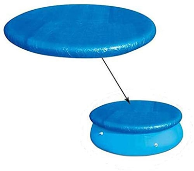 Cubierta Piscinas Redonda Inflable 396 cm,Yobby Cobertor Funda para Piscina Redonda Hinchable Solar Resistente a los Rayos UV Impermeable a Prueba de 