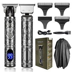 CHENAN Cortapelos Hombre Profesional Maquina Cortar Pelo con LED Pantalla,3 Peines，Carga Rápida USB Inalámbrica Cortadora de Pelo para Barba,Apto para precio