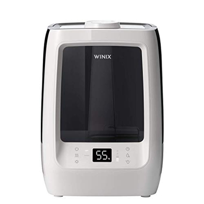 Winix L500 (Nuevo de 2021). Humidificador Ultrasónico de 7.5L. Capacidad máxima 50m². Vapor cálido y frío, silencioso, luz Nocturna. Capacidad de humi