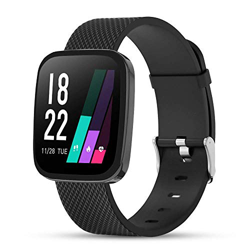 READ Smartwatch Reloj Inteligente Impermeable Hombre Mujer con Contador de Pasos del podómetro del Monitor de frecuencia cardíaca, Reloj de Fitness pa características