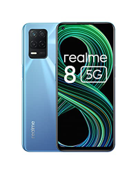 realme 8 5G Smartphone Libre, Procesador Dimensity 700 5G, Pantalla Ultra Smooth de 90Hz, batería masiva de 5000m, cámara con 48MP y modo nocturno, Du características