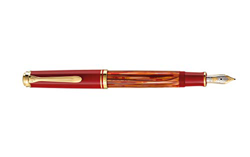 Pelikan 815741 Special Edition M600 - Pluma estilográfica (punta F), color rojo en oferta