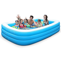 Piscina Piscina Infantil Hinchable, Jardín Exterior Piscina para Niños/Adultos, Piscina Plegable Y Portátil (Size : 150x110x50cm) en oferta