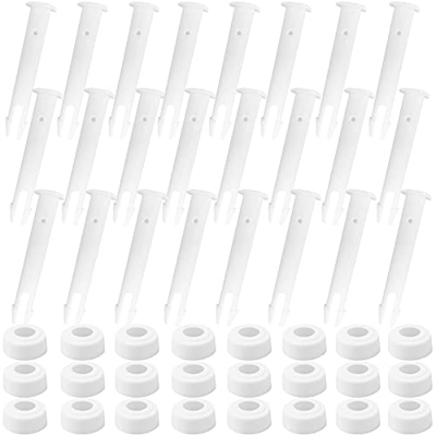 Ourdort 12pcs Pasador de Pasador de Repuesto para Piscina,Piezas de Repuesto para Marco de Piscina,Intex Piezas,Repuesto de Piscina de Plastico,Piscin