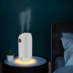 KANINO Humidificador Ultrasónico 500ML Portátil, Humidificador de Bebes con Luces Nocturnas Apagado Automático, Mini humificadores de Casa con 2 Filtr en oferta