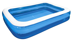 Saica Piscina Gigante Hinchable para niños y Mayores, Azul y Blanco precio