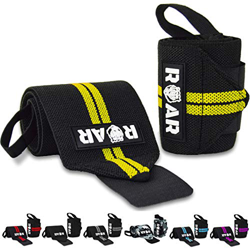 Roar® Muñequeras Deportivas, Muñequeras Crossfit Hombre y Mujer, Muñequeras Gym Hombre, Wrist Wraps, Muñequera Crossfit, Muñequeras Gimnasio, Calisten características