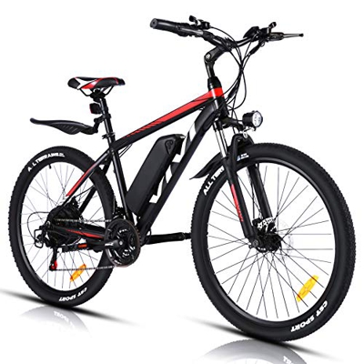 VIVI Bicicleta Electrica 350W Bicicleta Eléctrica Montaña, Bicicleta Montaña Adulto Bicicleta Electrica 26", Batería de 10.4Ah, 32 km/h Velocidad MÁX