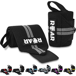 Roar® Muñequeras Deportivas, Muñequeras Crossfit Hombre y Mujer, Muñequeras Gym Hombre, Wrist Wraps, Muñequera Crossfit, Muñequeras Gimnasio, Calisten características