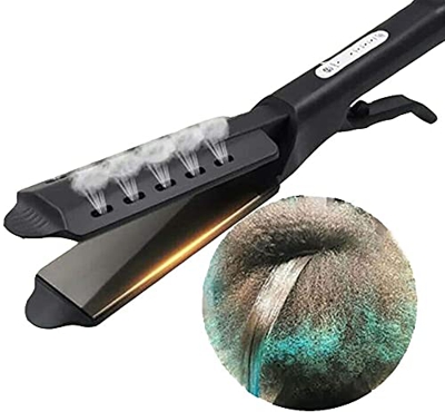 2021 Nueva plancha de pelo Plancha plana Hot Four Gear Vapor Cerámica Turmalina Ionic Glider, para todo tipo de cabello