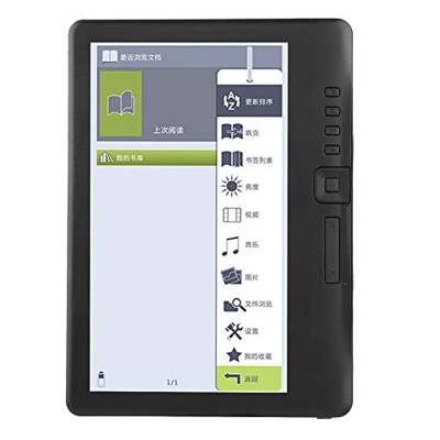 Jopwkuin Tabletas para lectores de Libros electrónicos, 7 Pulgadas, Núcleo ARM9, 800 * 480, RAM 512M, Batería de 2100 mAh, Impermeable, Dispositivos E