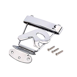 SUPVOX Guitarra tailpiece bridge metal r forma 6 cuerdas guitarra semi hueca jazz guitarra repuesto precio