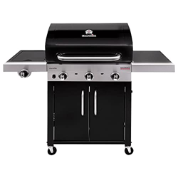 Char-Broil Performance Serie™ 340B: Barbacoa de Gas de Tres quemadores con tecnología TRU-Infrared™, Acabado en Negro, sin Placa de Hierro Fundido precio