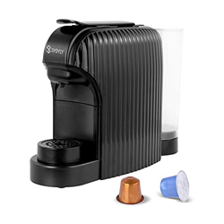 Máquina de café espresso, Máquina de café de cápsulas, Cafetera monodosis compatible con cápsulas Nespresso, bomba italiana de alta presión de 20 bar, precio