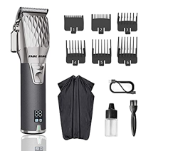 Fade King,todo metal,motor silencioso cortapelos profesionales para hombres.para cortar el pelo y barba, kit de aseo para barberos, recargable, pantal precio