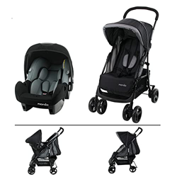 TEXAS Silla de paseo para niños de 6 a 36 meses - Con posición reclinada + silla de coche Beone recomendada 4 estrellas ADAC Grp 0+ (0-13 Kg) en oferta