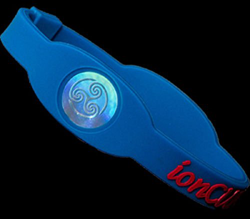 ionCURVE - Pulsera de iones negativos, color Mannanan Blue, tamaño Medium en oferta