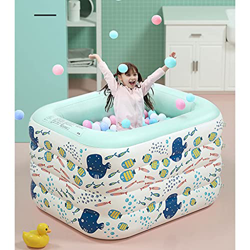 Piscina Familiar Piscina inflable Familia Centro de natación rectangular Durable Friendlable PVC Portátil Portátil Al Aire Libre Niños Bañera Bañera P precio