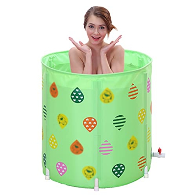 Piscinas hinchables Bañera portátil, para Adultos, niños, SPA, bañera Caliente con baño Termal, fácil de Instalar, SPA o bañera de Hielo, bañera de in