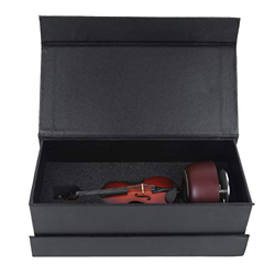 BOLORAMO Adorno de Escritorio, Caja de música con Forma de violín, Arte Artesanal, para Hija/Hijo(Violin, Blue) en oferta