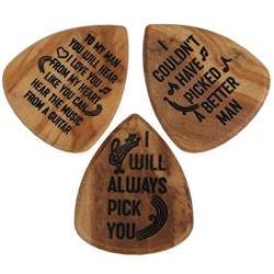 Plumillas De Guitarra, Set De Púas De Guitarra De Madera, Púa De Madera Para Guitarra Con Caja De Acacia, Forma De Guitarra Personalizada, Contenedor  características