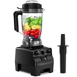 Hom Geek Licuadora Profesional 2000W,Batidora de Vaso,con 8 Velocidades Regulables y 4 Programas Preestablecidos,para Batido/ Helado/Postre/Sopa,Taza  en oferta