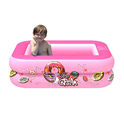 HANDON Piscina Inflable Rectangular para Niños, Extraíble, De Gran Tamaño, Engrosada, Resistente Al Desgaste, para Remar, Piscinas Inflables, Juegos D características