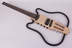 Guitarra Guitarra De Viaje De Silencio Electrónico Sin Cabeza Incorporada En Guitarras De Cuerda De Acero Acústico Plegable Portátiles Guitarra acusti en oferta