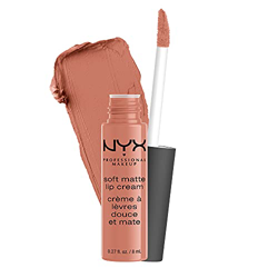 NYX Professional Makeup Pintalabios Soft Matte Lip Cream, Acabado cremoso mate, Color ultrapigmentado, Larga duración, Fórmula vegana, Tono, Athens características