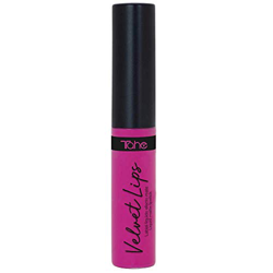 Tahe Velvet Lips Labial Líquido/Pintalabios Líquido Mate de Larga Duración y Alta Cobertura, Color 0 Pop Art, 6 ml características