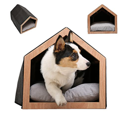 PPGE Home Cueva Perro Pequeño, Cueva Casa de Perro Interior, Perrera Casa para Perros/Cachorros/Gatos, Casita para Perro, para Verano, al Aire Libre,  características