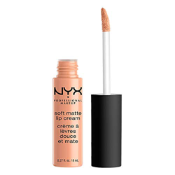 NYX Professional Makeup Pintalabios Soft Matte Lip Cream, Acabado cremoso mate, Color ultrapigmentado, Larga duración, Fórmula vegana, Tono, Cairo en oferta