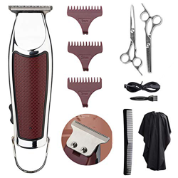 Cortapelos Profesional Hombre Cortapelo Máquina Eléctrica de Cortar Pelo Profesional, Recortador de barba para Hombres con Batería Recargable, 3 Peine características