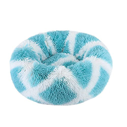 Larga Peluche de Peluche Cojín de amortiguación Sofá Mascota Super Suave y Suave Cómoda Estera para Dog House Bed Round Winter Bed Warm Bed Cama para  precio