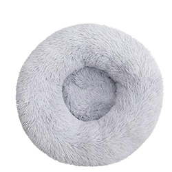 Larga Peluche de Peluche Cojín de amortiguación Sofá Mascota Super Suave y Suave Cómoda Estera para Dog House Bed Round Winter Bed Warm Bed Cama para  precio