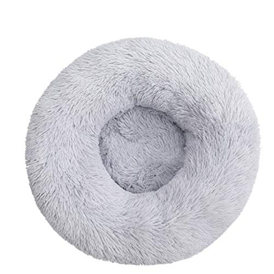 Larga Peluche de Peluche Cojín de amortiguación Sofá Mascota Super Suave y Suave Cómoda Estera para Dog House Bed Round Winter Bed Warm Bed Cama para 