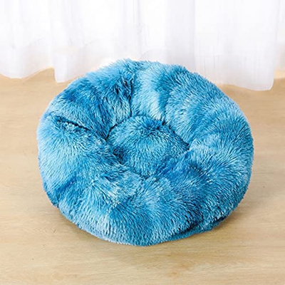 Larga Peluche de Peluche Cojín de amortiguación Sofá Mascota Super Suave y Suave Cómoda Estera para Dog House Bed Round Winter Bed Warm Bed Cama para 