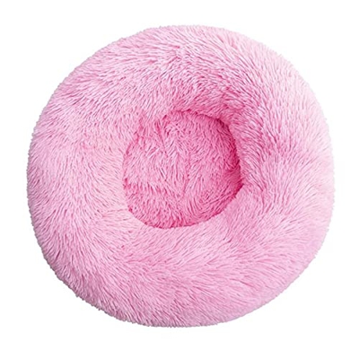 Larga Peluche de Peluche Cojín de amortiguación Sofá Mascota Super Suave y Suave Cómoda Estera para Dog House Bed Round Winter Bed Warm Bed Cama para 