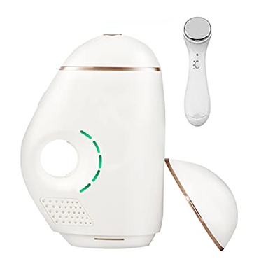 MMingx La Depilación Láser IPL Epilator 600000 Flash Laser Epilator para Mujeres Hombres Bikini Trimmer Depilador Eléctrico (Color : with Face Massage