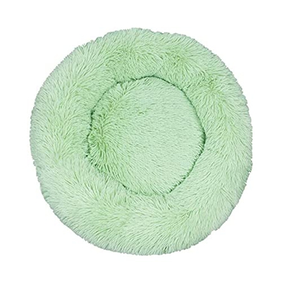 Larga Peluche de Peluche Cojín de amortiguación Sofá Mascota Super Suave y Suave Cómoda Estera para Dog House Bed Round Winter Bed Warm Bed Cama para 