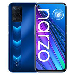 Realme Narzo 30 5G Smartphone Dual SIM 4GB 128GB Dimensity 700 Pantalla FHD+ de 6,5" a 90 Hz 5000mAh Cámara de 48 MP Versión Global Racing Azul precio