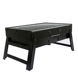 B-D Pequeñas Barbacoas Portatiles De Carbon Sin Humo, Barbacoa Portátil De Carbón Barbacoa Plegable Parrillada Asador Al Aire Libre 3-5 Personas Negro en oferta