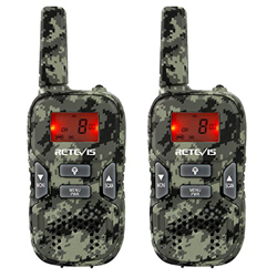 Retevis RT33 Walkie Talkie Juguetes Recargables para Niños de 6 a 12 Años, Linterna LED VOX 8 Canales, Regalos para Juegos del Ejército, Explorar Aven características