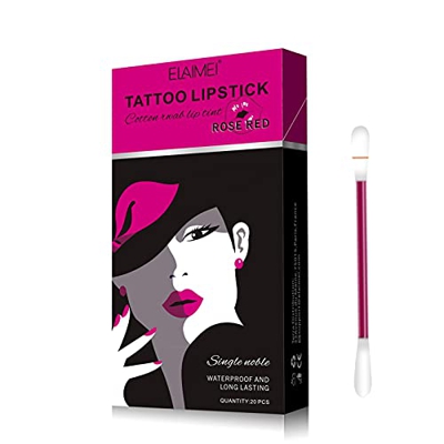 lencyotool 20 Piezas Lápiz Labial Líquido Tinte Mate Brillo De Labios Resistente Al Agua Lápiz Labial De Larga Duración Lápiz Labial Tatuaje para Ofic