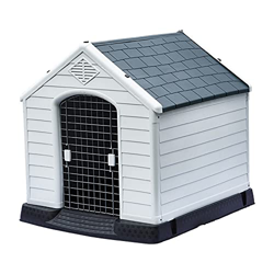 Caseta Perros Exterior, para Grande Perros/Perros Medianos/Perros Pequeños, Caseta para Perro, Casa Perro Exterior, Caseta Perro para Interior y Exter en oferta