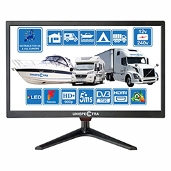 20 Pulgadas (51 cm) 12V / 240V HD + LED TV Digital DVB-T / T2 (TDT) USB PVR y Reproductor Multimedia Ideal para Casa, Autocaravana, Barco Caravana, Ca en oferta