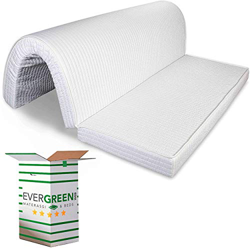 Evergreenweb – Colchón para sofá Cama Plegable 120x190 de Poliuretano 10 cm de Alto, Listo para Plegar sobre el Asiento Revestimiento hipoalergénico o precio