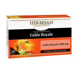 HERBESAN GELEE ROYALE 1500MG - 20 ampoules de 15ml en oferta